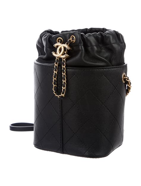 chanel drawstring bag small size|chanel bucket bag 2021.